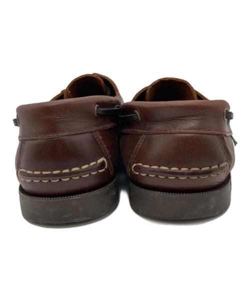 PARABOOT（パラブーツ）PARABOOT (パラブーツ) veritable mocassin ブラウン サイズ:7 1/2の古着・服飾アイテム
