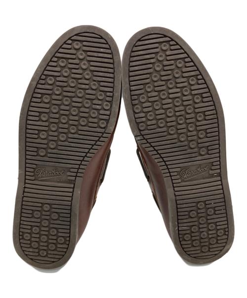 PARABOOT（パラブーツ）PARABOOT (パラブーツ) veritable mocassin ブラウン サイズ:7 1/2の古着・服飾アイテム