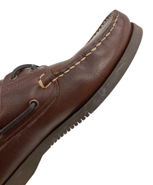 PARABOOT（パラブーツ）PARABOOT (パラブーツ) veritable mocassin ブラウン サイズ:7 1/2の古着・服飾アイテム