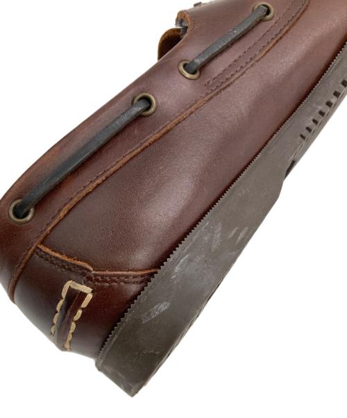 PARABOOT（パラブーツ）PARABOOT (パラブーツ) veritable mocassin ブラウン サイズ:7 1/2の古着・服飾アイテム