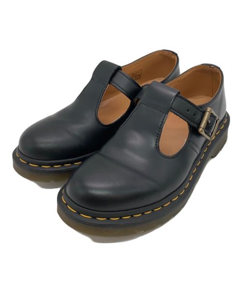 Dr.Martens（ドクターマーチン）Dr.Martens (ドクターマーチン) POLLEY Tバーシューズ ブラック サイズ:UK5の古着・服飾アイテム