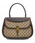 GUCCI（グッチ）の古着「GGキャンバス ハンドバッグ」｜ベージュ×ブラウン