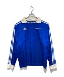 adidas×Gosha Rubchinskiy（アディダス×ゴーシャラブチンスキー）の古着「Longsleeve Jersey With Collar」｜ブルー