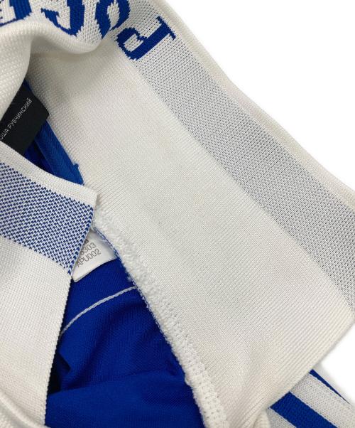 adidas（アディダス）adidas (アディダス) Gosha Rubchinskiy (ゴーシャラブチンスキー) Longsleeve Jersey With Collar ブルー サイズ:Mの古着・服飾アイテム