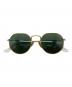 RAY-BAN（レイバン）の古着「JACK TITANIUM」｜ゴールド×グリーン