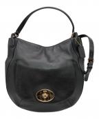 COACHコーチ）の古着「Circle Hobo」｜ブラック