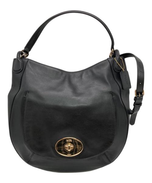 COACH（コーチ）COACH (コーチ) Circle Hobo ブラックの古着・服飾アイテム