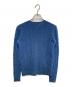 POLO RALPH LAUREN (ポロ・ラルフローレン) ウールカシミヤケーブルニット ブルー サイズ:XS：6000円