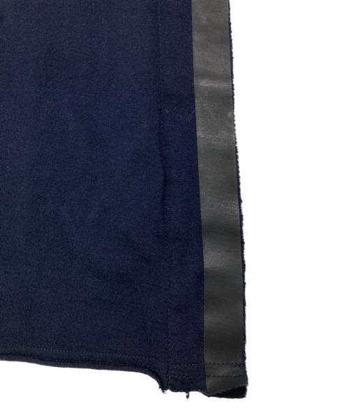 COMME des GARCONS COMME des GARCONS（コムデギャルソン コムデギャルソン）COMME des GARCONS COMME des GARCONS (コムデギャルソン コムデギャルソン) パターン切替Tシャツ ネイビー サイズ:Sの古着・服飾アイテム