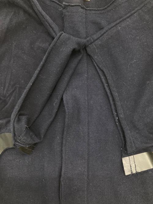 COMME des GARCONS COMME des GARCONS（コムデギャルソン コムデギャルソン）COMME des GARCONS COMME des GARCONS (コムデギャルソン コムデギャルソン) パターン切替Tシャツ ネイビー サイズ:Sの古着・服飾アイテム