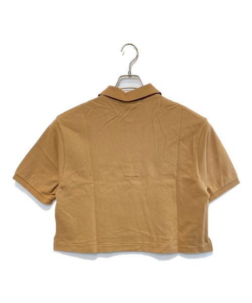 AURALEE（オーラリー）AURALEE (オーラリー) SUPER FINE COTTON PIQUE SHORT POLO ブラウン サイズ:1の古着・服飾アイテム