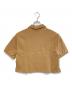 AURALEE (オーラリー) SUPER FINE COTTON PIQUE SHORT POLO ブラウン サイズ:1：6000円