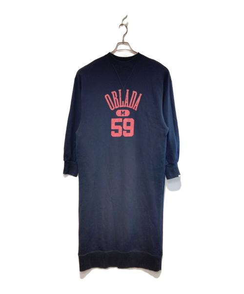 Oblada（オブラダ）Oblada (オブラダ) 別注COLLEGE SWEAT DRESS ネイビー サイズ:Freeの古着・服飾アイテム