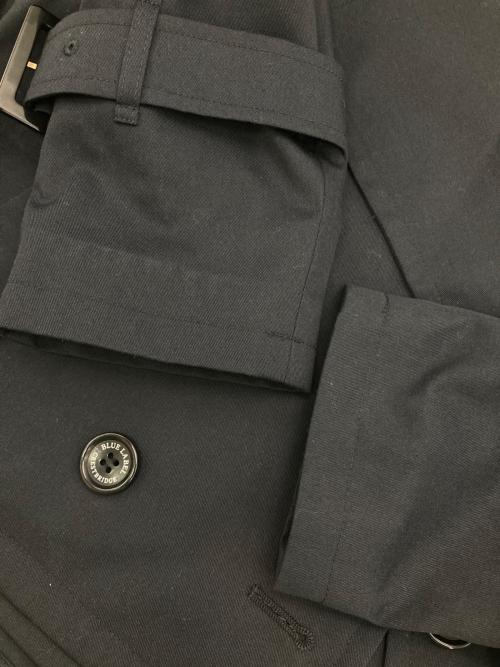 BLUE LABEL CRESTBRIDGE（ブルーレーベルクレストブリッジ）BLUE LABEL CRESTBRIDGE (ブルーレーベルクレストブリッジ) ショートトレンチジャケット ネイビー サイズ:36の古着・服飾アイテム