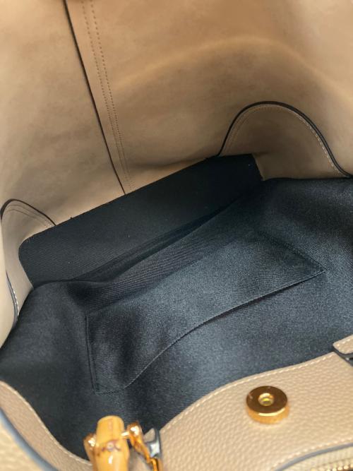 EPOR（エポール）EPOR (エポール) BAMBOO BAG Large ブラウンの古着・服飾アイテム