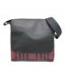 COACH（コーチ）の古着「チャールズ ワイルドプラッド メッセンジャーバッグ」｜レッド×ブラック