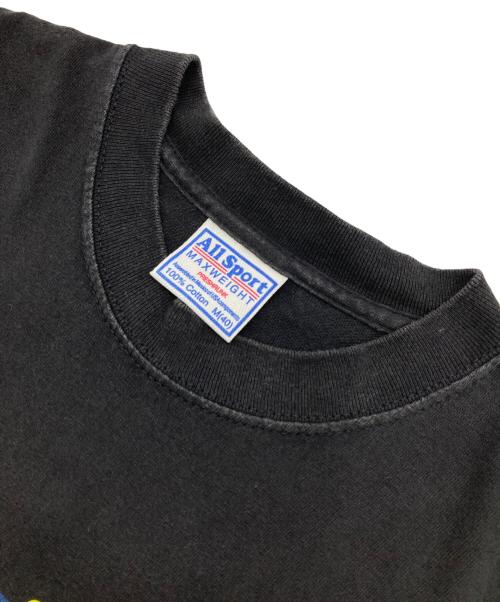 ALL SPORT（オールスポーツ）ALL SPORT (オールスポーツ) ［古着］プリントTシャツ ブラック サイズ:Mの古着・服飾アイテム