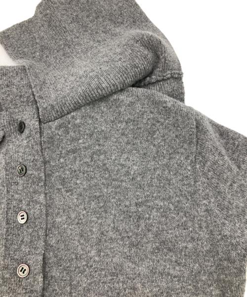 cygne（シーニュ）cygne (シーニュ) ウールカーディガン グレー サイズ:Fの古着・服飾アイテム