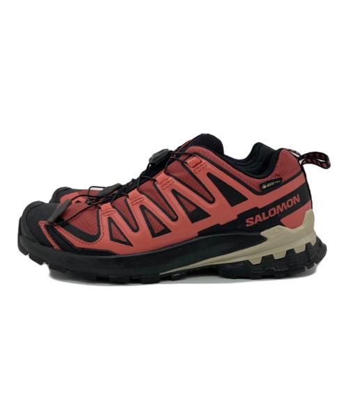 SALOMON（サロモン）SALOMON (サロモン) XA PRO 3D V9 GORE-TEX ピンク×ブラック サイズ:USA6.5の古着・服飾アイテム