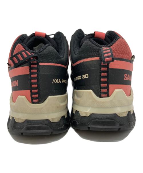 SALOMON（サロモン）SALOMON (サロモン) XA PRO 3D V9 GORE-TEX ピンク×ブラック サイズ:USA6.5の古着・服飾アイテム