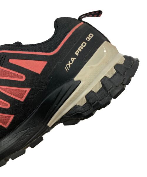 SALOMON（サロモン）SALOMON (サロモン) XA PRO 3D V9 GORE-TEX ピンク×ブラック サイズ:USA6.5の古着・服飾アイテム