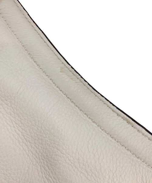 MICHAEL MICHAEL KORS（マイケル マイケルコース）MICHAEL MICHAEL KORS (マイケル マイケルコース) 2WAYレザーワンショルダーバッグ ホワイトの古着・服飾アイテム