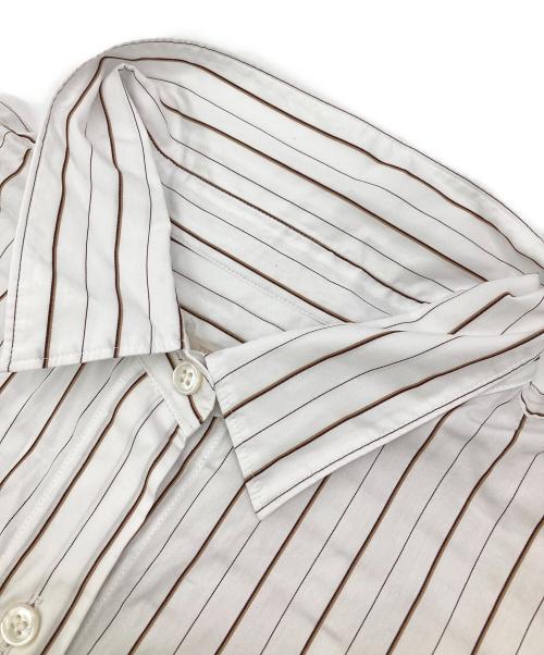 Plage（プラージュ）Plage (プラージュ) 5stripe adjust シャツ ホワイト×ベージュ サイズ:FREE 未使用品の古着・服飾アイテム