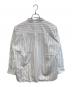 Plage (プラージュ) 5stripe adjust シャツ ホワイト×ベージュ サイズ:FREE 未使用品：10000円