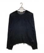 OUR LEGACYアワーレガシー）の古着「DOUBLE LOCK U-NECK」｜ブラック