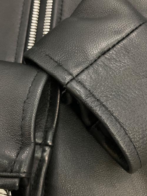 UNITED TOKYO（ユナイテッドトーキョー）UNITED TOKYO (ユナイテッドトーキョー) ラムレザーシングルライダース ブラック サイズ:2の古着・服飾アイテム