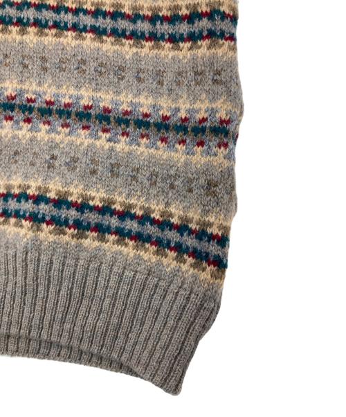 L.L.Bean（エルエルビーン）L.L.Bean (エルエルビーン) シェットランドベスト ブラウン サイズ:Lの古着・服飾アイテム