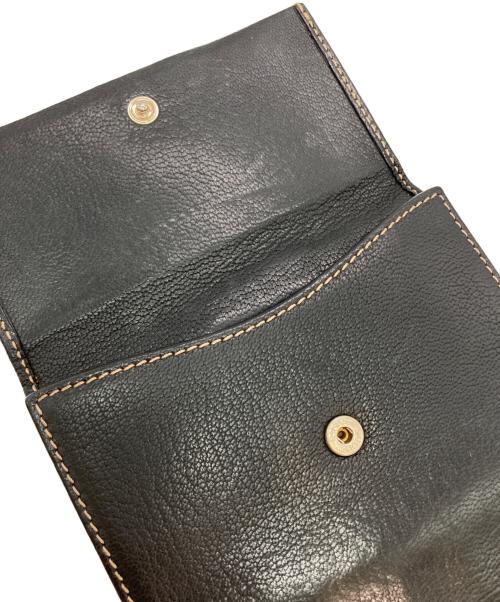 GUCCI（グッチ）GUCCI (グッチ) 2つ折り財布 ブラックの古着・服飾アイテム