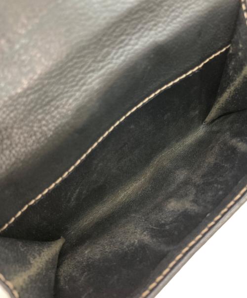 GUCCI（グッチ）GUCCI (グッチ) 2つ折り財布 ブラックの古着・服飾アイテム