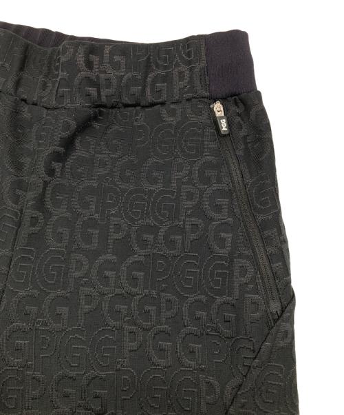 PEARLY GATES（パーリーゲイツ）PEARLY GATES (パーリーゲイツ) トラックパンツ ブラックの古着・服飾アイテム