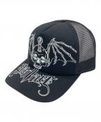 Palace Skateboardsパレス スケートボード）の古着「Evil PALACE Trucker」｜ブラック