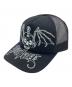 Palace Skateboards（パレス スケートボード）の古着「Evil PALACE Trucker」｜ブラック