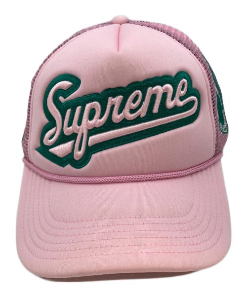 SUPREME（シュプリーム）SUPREME (シュプリーム) University Mesh Back 5-Panel ピンクの古着・服飾アイテム