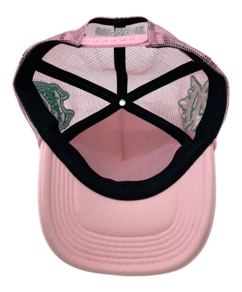SUPREME（シュプリーム）SUPREME (シュプリーム) University Mesh Back 5-Panel ピンクの古着・服飾アイテム