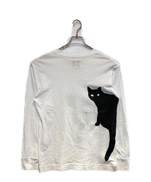 Vivienne Westwood man（ヴィヴィアン ウェストウッド マン）Vivienne Westwood man (ヴィヴィアン ウェストウッド マン) L/Sプリントカットソー ホワイト サイズ:Mの古着・服飾アイテム