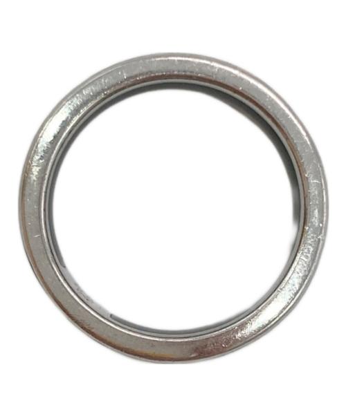 Vivienne Westwood（ヴィヴィアンウエストウッド）Vivienne Westwood (ヴィヴィアンウエストウッド) Conduit Street Ring シルバー×ブラック サイズ:13号の古着・服飾アイテム
