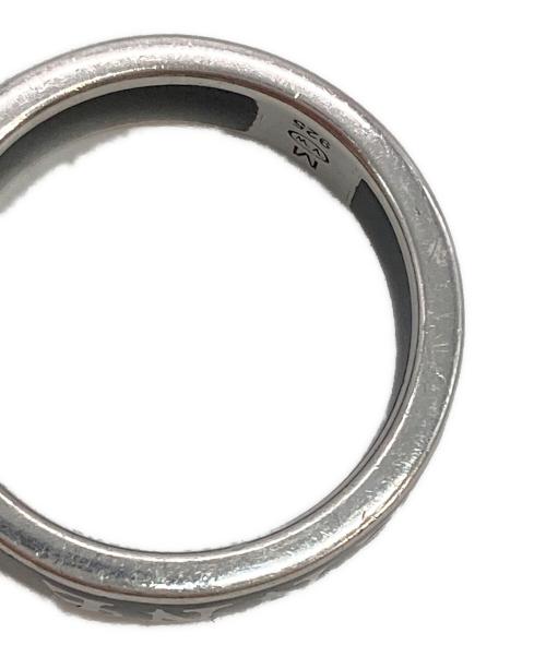 Vivienne Westwood（ヴィヴィアンウエストウッド）Vivienne Westwood (ヴィヴィアンウエストウッド) Conduit Street Ring シルバー×ブラック サイズ:13号の古着・服飾アイテム