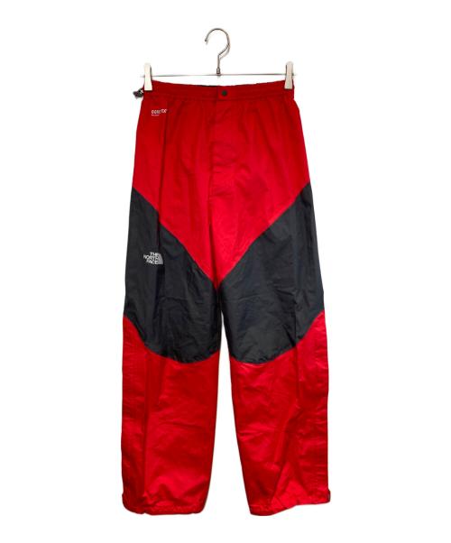 THE NORTH FACE（ザ ノース フェイス）THE NORTH FACE (ザ ノース フェイス) RAINTEX Plasmaセットアップ レッド×ブラック サイズ:Lの古着・服飾アイテム