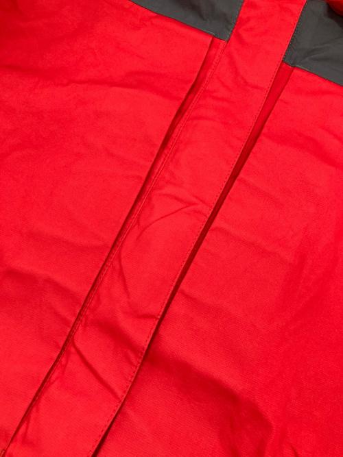 THE NORTH FACE（ザ ノース フェイス）THE NORTH FACE (ザ ノース フェイス) RAINTEX Plasmaセットアップ レッド×ブラック サイズ:Lの古着・服飾アイテム