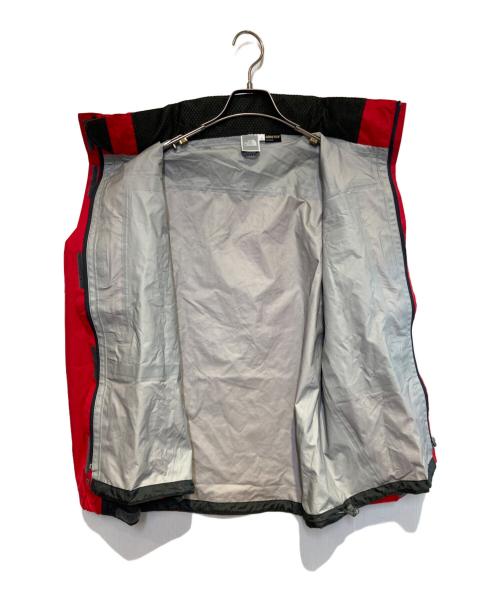 THE NORTH FACE（ザ ノース フェイス）THE NORTH FACE (ザ ノース フェイス) RAINTEX Plasmaセットアップ レッド×ブラック サイズ:Lの古着・服飾アイテム