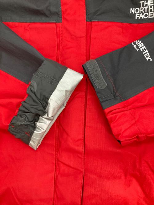 THE NORTH FACE（ザ ノース フェイス）THE NORTH FACE (ザ ノース フェイス) RAINTEX Plasmaセットアップ レッド×ブラック サイズ:Lの古着・服飾アイテム