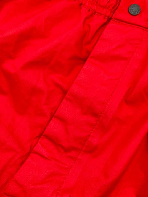 THE NORTH FACE（ザ ノース フェイス）THE NORTH FACE (ザ ノース フェイス) RAINTEX Plasmaセットアップ レッド×ブラック サイズ:Lの古着・服飾アイテム