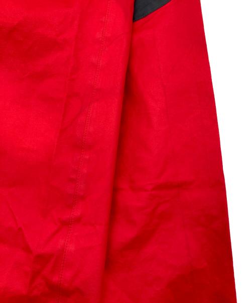 THE NORTH FACE（ザ ノース フェイス）THE NORTH FACE (ザ ノース フェイス) RAINTEX Plasmaセットアップ レッド×ブラック サイズ:Lの古着・服飾アイテム