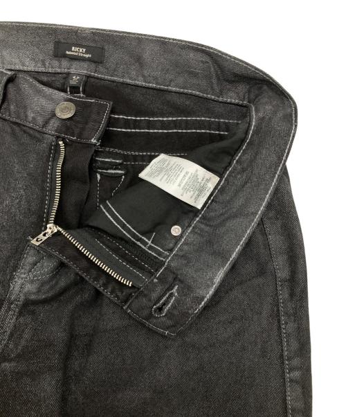 TRUE RELIGION（トゥルー レリジョン）TRUE RELIGION (トゥルー レリジョン) RICKY SN FLAP FOIL COATED JEAN ブラック サイズ:32の古着・服飾アイテム