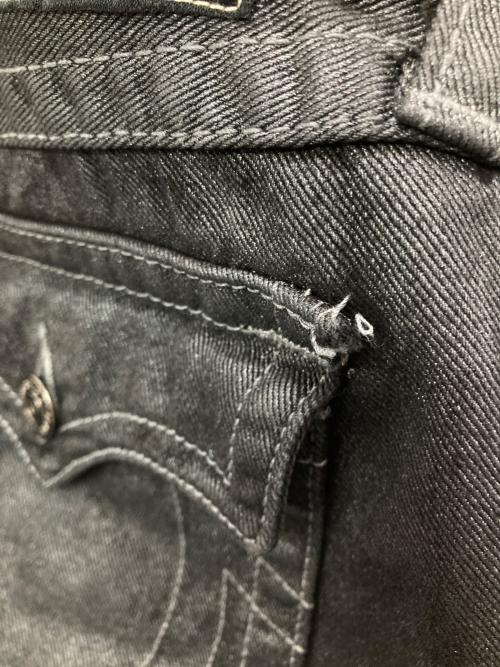 TRUE RELIGION（トゥルー レリジョン）TRUE RELIGION (トゥルー レリジョン) RICKY SN FLAP FOIL COATED JEAN ブラック サイズ:32の古着・服飾アイテム