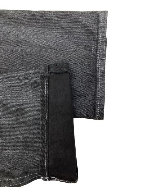 TRUE RELIGION（トゥルー レリジョン）TRUE RELIGION (トゥルー レリジョン) RICKY SN FLAP FOIL COATED JEAN ブラック サイズ:32の古着・服飾アイテム